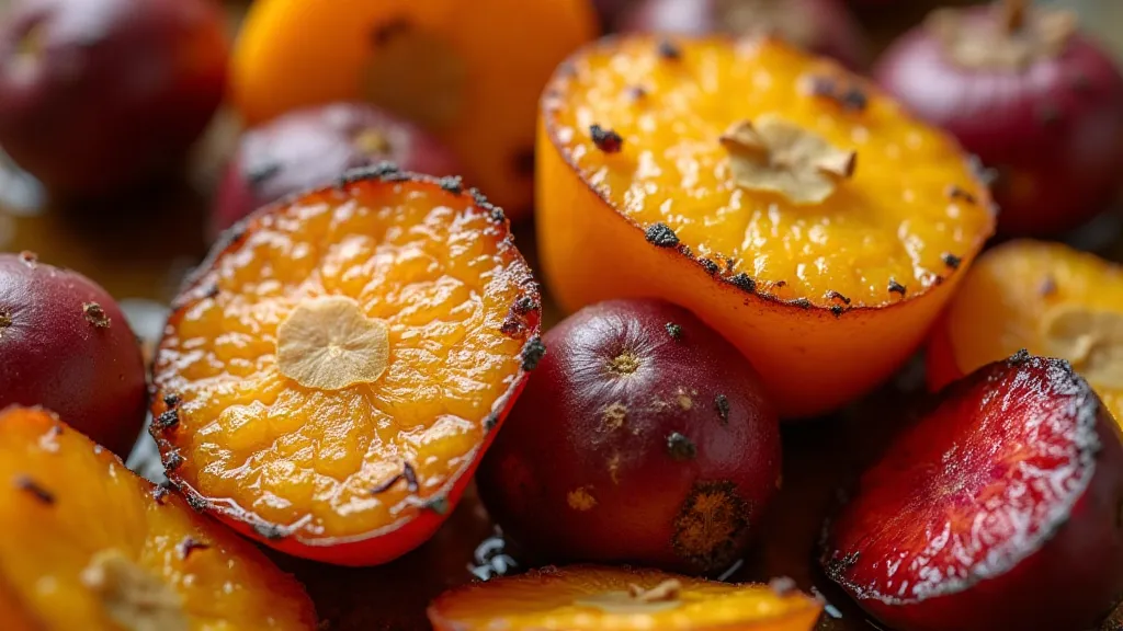 Roasted golden beets
