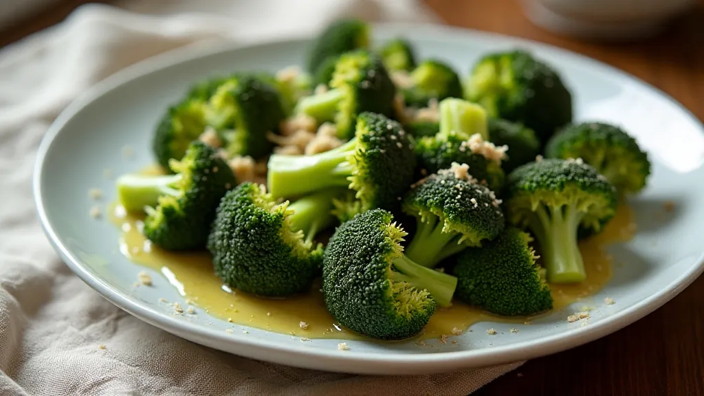 Roasted Romanesco broccoli